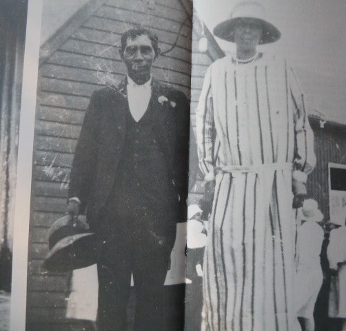 John Henry and Maude Simms at La Perouse -1920's